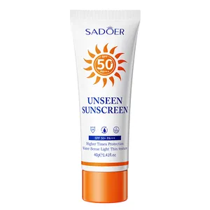 All'ingrosso SADOER SPF50 + OEM ODM 40g Sunblock idratante sbiancante lozione per la cura della pelle crema solare biologica
