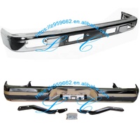 Parachoques Trasero Cromado 52105-89111 para HILUX 1988 1992 1998 2002, Parachoques Delantero para Camioneta 52101-89101