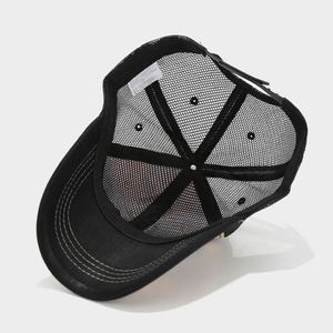 Nouveauté été 2024 : Chapeau de soleil en paille imprimé floral et casquette de baseball en maille pour hommes et femmes, style sportif et urbain - Product Image 4