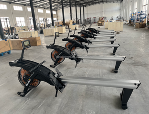 Máquinas de remo multifunción para interiores con control magnético y resistencia al viento, máquina de remo sentada, equipo de fitness para ejercicio aeróbico - Product Image 3