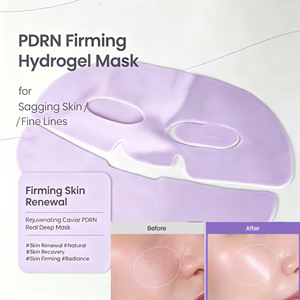 Mascarilla Facial Rejuvenecedora de <span class=keywords><strong>Caviar</strong></span> PDRN <span class=keywords><strong>Real</strong></span> Deep, Mascarilla de Hidrogel Nocturna, Reafirmante de la Piel, Iluminadora, Reparadora Facial - Product Image 3