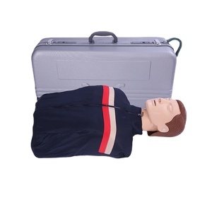 Mannequin de formation en RCP demi-corps, modèle humain pour l'enseignement de la respiration artificielle et des premiers secours, poupée médicale - Product Image 1