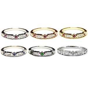 Bague en saphir naturel à 100 %, sertie clos classique, en or blanc 18 carats, simple et élégante, pour mariage féminin – Meilleure vente - Product Image 4