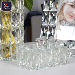 Pha Lê Đính Hộp Thủy Tinh Hộp Đồ Trang Sức Cho Món Quà Cưới - Product Image 3