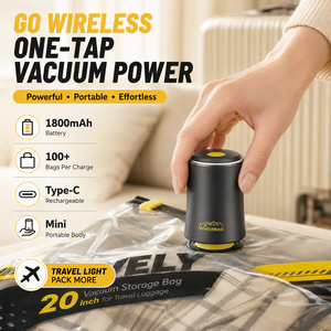 Sacchetti <span class=keywords><strong>Sottovuoto</strong></span> da Viaggio Personalizzabili OEM con Logo, 80% di Risparmio di Spazio, con Pompa Elettrica per Bagagli e Stoccaggio Domestico - Product Image 3