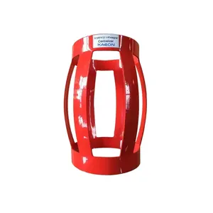 API Integral Spring Elastic Swirl Bow Spring Centralizer for drill pipe casing tubing