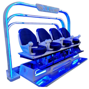 Simulateur de cinéma VR 9D, jeu de simulation de vol 4D avec plateforme de mouvement intérieure/extérieure, simulateur AR/MR en aluminium et acier durable, fonctionnement à un clic - Product Image 4