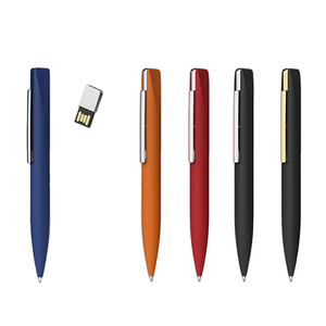 High Quality Hot Selling Custom Logo Waterproof Pendrive New Ballpoint Pen USB 8gb Corporate Gifts Gadget Universal Flash Drive