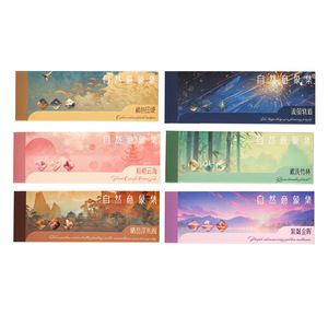 30 tờ/gói Sticker cuốn sách hình ảnh tự nhiên loạt Bộ sưu tập phong cảnh nền máy tính xách tay trang trí tự làm vật liệu cắt dán - Product Image 5