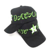 Gorra de Béisbol con Bordado 3D, Forro de Satén, Visera Curva de Gamuza, San Diego Paredes, Gorras de Gamuza Personalizadas