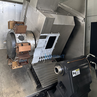 Machine-outil CNC horizontale entièrement automatique TCK52, type haute précision à haute efficacité avec alimentateur, tour CNC à 2 axes