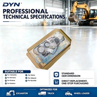 Kit de joints DYN 594-6434, ensemble de joints de révision du moteur 5946434 pour excavatrice Caterpillar 236B 252B, pièces de rechange