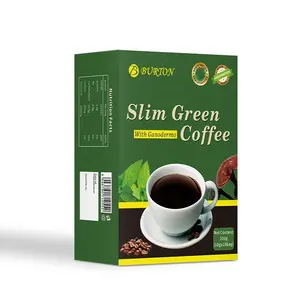 热销有机品质超薄绿色咖啡排毒快速脂肪燃烧绿色咖啡现货