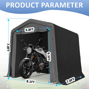 <span class=keywords><strong>Abri</strong></span> <span class=keywords><strong>de</strong></span> rangement portable et étanche pour VTT, tondeuse à gazon et outils <span class=keywords><strong>de</strong></span> <span class=keywords><strong>jardin</strong></span> - Tente <span class=keywords><strong>de</strong></span> carport pliable pour extérieur (<span class=keywords><strong>Stock</strong></span> USA) - Product Image 3