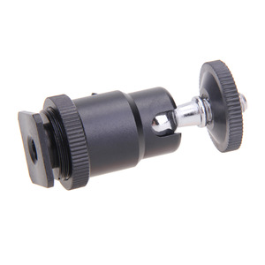 หัวบอลโลหะแบบยึดติดพร้อมสกรู 1/4-20 แบบปลดเร็วสำหรับกล้อง - Product Image 5