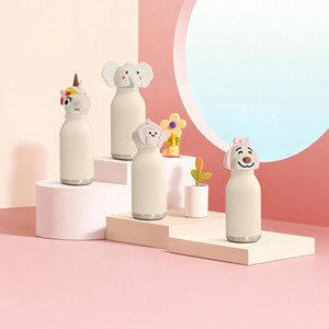 Adorable Cartoon Animal Kids Tumbler, Stainless Steel Vacuum Insulated Bottle, Perfect Birthday &amp; Holiday <strong>Gift</strong> for Children - Product Image 5