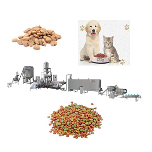 Machines de traitement des aliments pour animaux de compagnie extrudés entièrement automatiques et de grande capacité - Product Image 1