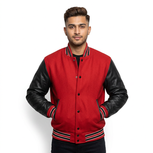 High Quality Fashionable Varsity Jackets for <b>Men</b> High Quality Breathable Custom Street Wear College Baseball jacket for <b>men</b> - Product Image 1