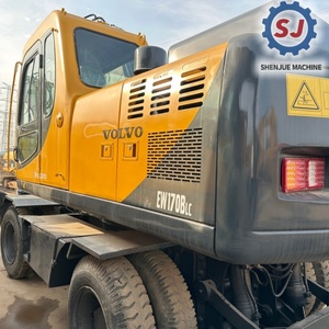 Excavatrice sur pneus Volvo EW170BLC d'occasion, équipement de qualité, excavatrice sur pneus Volvo EW170 d'occasion à vendre - Product Image 4