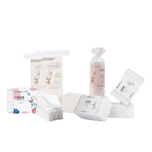 Purcotton Free Sample Individual Package Custom Cotton Pad Biodegradable Organic Cotton Facial Makeup Remover Pad