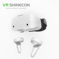 Casque VR Tout-en-un Metaverse Réel 4K Affichage 64 Go/128 Go avec Contrôleur 6 DOF pour Jeux Virtuels Multiples