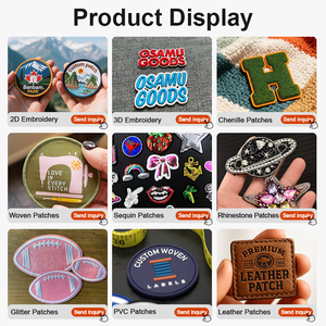 Patch Ricamate con Logo Minimalista Monocromatico per Clan di Gaming e Squadre di Esports, Emblemi per Abbigliamento Fan - Product Image 6