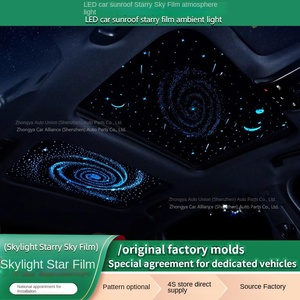 Film étoile LED caché pour toit ouvrant de voiture Gympani, éclairage d'ambiance intérieur 64 couleurs, modification pour Mercedes-Benz pour I8/Classe A 9-16V - Product Image 3