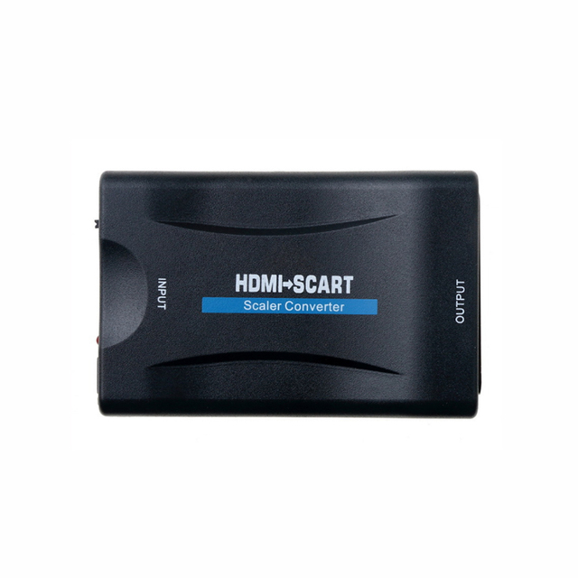 Downscale 1080P HDTV Signal to Old TV Projector with SCART Input HDTV to SCART Scaler Converter