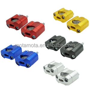 Modification de <span class=keywords><strong>moto</strong></span> - Extension de <span class=keywords><strong>guidon</strong></span> CNC pour augmenter la hauteur. Fixation de <span class=keywords><strong>guidon</strong></span> - Type universel 22 mm x 28 mm - Product Image 1