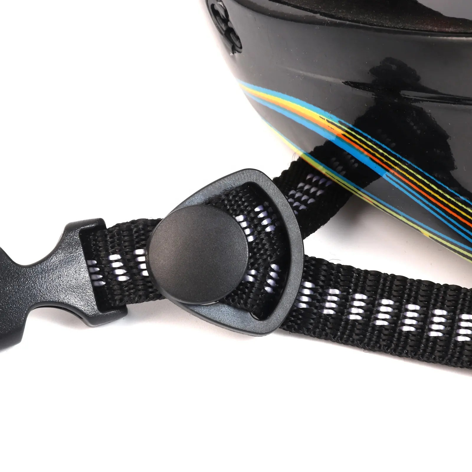 Motorcycle Helmet Strap Buckle Moto Adjustable Bike Buckle Removable Bicycle Accessory Part Lock Buckles Plastic Pull Universal