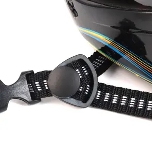 إبزيم حزام خوذة الدراجة النارية قابل للضبط إكسسوار الدراجة قابل للإزالة إكسسوار الدراجة بقفل إبزيم سحب بلاستيكي عالمي