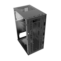 Bureau OEM ATX M-ATX ITX Pc Cases Design boîtier d'ordinateur en verre trempé Pc Cases