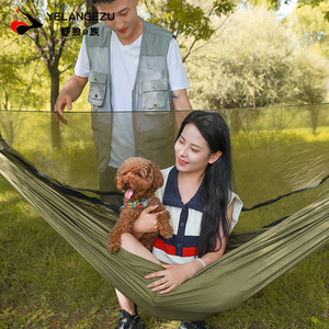 <span class=keywords><strong>Hamac</strong></span> parachute MINGCHAN de qualité supérieure, résistant aux déchirures, <span class=keywords><strong>avec</strong></span> <span class=keywords><strong>moustiquaire</strong></span> pour le camping - Product Image 4