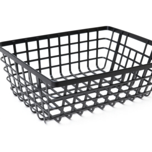 Organisateur de rangement en métal de bureau, panier en fil rectangulaire multifonction, panier de rangement en fer pour la maison, panier d'égouttage pour aliments - Product Image 3