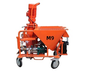 Máquina Automática <span class=keywords><strong>de</strong></span> Pulverización <span class=keywords><strong>de</strong></span> <span class=keywords><strong>Yeso</strong></span> M9 con Mezclador para Ingeniería <span class=keywords><strong>de</strong></span> Paredes Exteriores - Product Image 1