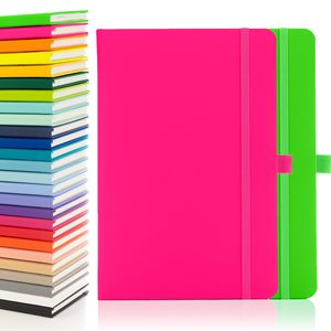 Wholesale Promotional Notebook A5 Business Aesthetic Linen Journals PU Leather Hardcover Notebooks for Students - Product Image 3