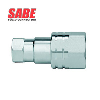 1/4 ''3/8" 1/2 "3/4" 1 "série VVS Type de vis haute pression à dégagement rapide BSPP NPTF accouplement accouplement hydraulique plus rapide
