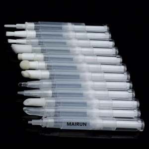 Échantillons Gratuits, Logo Personnalisable, Stylo Dentaire Portable en Plastique Torsadé 6ml, Marque Privée, Brosse à Dents Vide 6g, Sérigraphie - Product Image 1