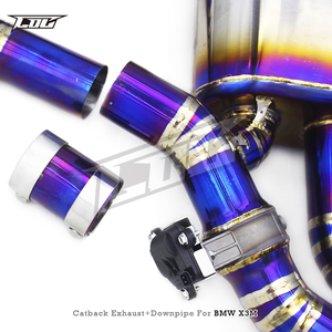 Sistema de Escape Personalizado de Titanio Catback con Tubo de Flujo Libre para BMW X3M/X4M F97/F98 3.0T 2019-2023, Juego Completo de Sistema de Escape Tuning - Product Image 4