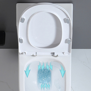 Ghế đóng chậm và Hệ thống xả nước xoáy tích hợp một mảnh - Product Image 3