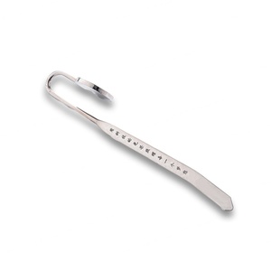 Abridor de Cartas Promocional de Metal Grabado Personalizado de Alta Calidad de Fábrica China, Marcapáginas de Seguridad - Product Image 3