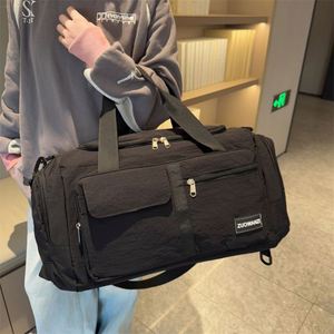 Unisex Travelling Bags <b>Large</b> Capacity Duffle Storage Bag Waterproof Outdoor Travel Laptop <b>Backpack</b> for Men - Product Image 4
