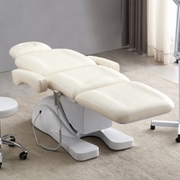 Tête de salon spa chaise de massage réglable électrique visage cils incurvés lit de beauté