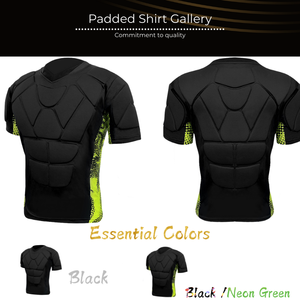 Chemise de protection intégrée avec rembourrage en EVA haute densité absorbant les chocs, pour les sports de neige et les jeux de tir - Product Image 4