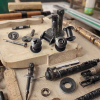 Kit de vis métriques en acier, vis Chicago avec rondelle pour étui Kydex DIY