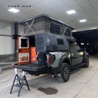 Tente de toit souple à vendre, style pop-up, légère, pour pick-up Ford F-150 Hilux Ranger