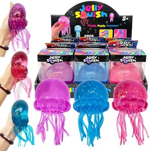 Jouet Squishy Méduse Géante 8*15cm à Montée Lente en TPR, Anti-Stress et Sensoriel, pour Récompenses en Classe - Entrepôt USA - Product Image 1