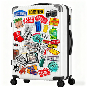Autocollants Manga Personnalisés en Promotion – Décorations Adhésives pour Ordinateur, Vélo, Bagages, Voiture – Transferts de Dessins Animés Imperméables - Product Image 2