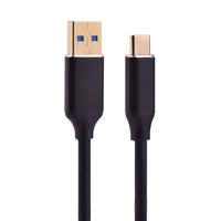 10Gbps Usb Tipe C kabel Data Trensfer 18W 3A pengisian daya tinggi kompatibel untuk Laptop/stasiun Dok/komputer/Macbook