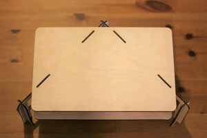 Soporte multifunción para <span class=keywords><strong>Monitor</strong></span> de ordenador portátil, estante organizador de escritorio de madera, fácil de montar para el hogar y la Oficina - Product Image 5